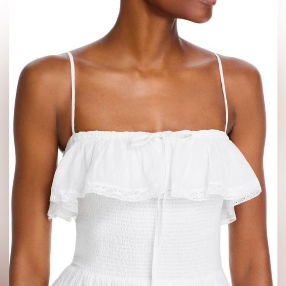 Vineyard Vines Pintuck Striped Maxi Dress in white NWT - Picture 10 of 13